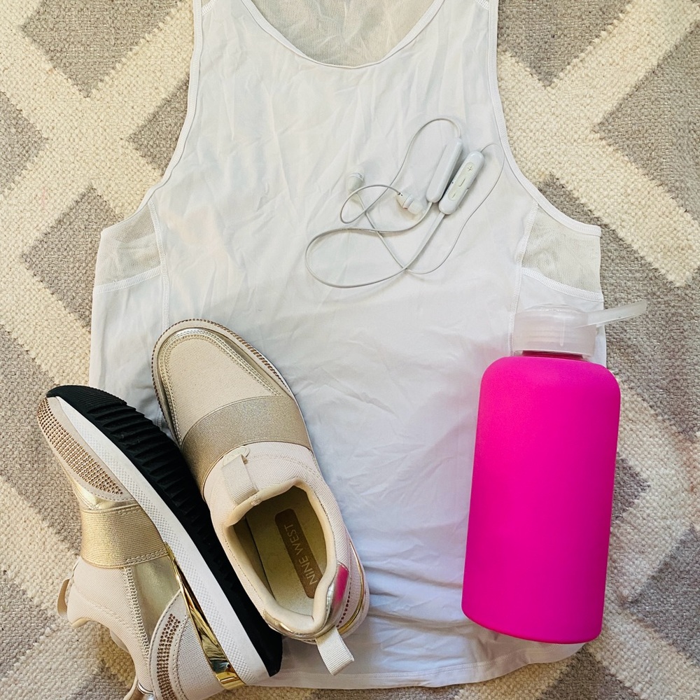 EUC Lululemon Sculpt II Mesh Tank Top Size 6
